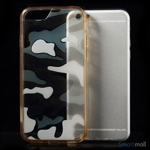 Camouflage-moennstret-cover-til-iPhone-6,-semitransparent-champagnefarvet3