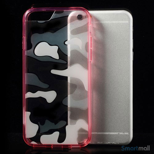 Semitransparent-cover-til-iPhone-6-med-spaendende-3D-camouflage-moennster-roed5