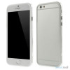 Beskyttende bumper for iPhone 6 i bloed TPU-plast - Hvid