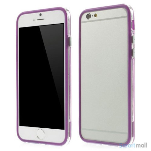 Beskyttende bumper for iPhone 6 i bloed TPU-plast - Lilla