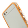 Beskyttende bumper for iPhone 6 i bloed TPU-plast - Orange6