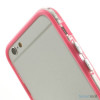Beskyttende bumper for iPhone 6 i bloed TPU-plast - Pink6