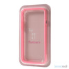 Beskyttende bumper for iPhone 6 i bloed TPU-plast - Pink7