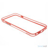 Beskyttende bumper for iPhone 6 i bloed TPU-plast - Roed3