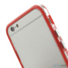 Beskyttende bumper for iPhone 6 i bloed TPU-plast - Roed5