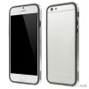 Beskyttende bumper for iPhone 6 i bloed TPU-plast - Sort