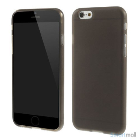 Bloedt fleksibelt cover til iPhone 6 i miljoevenlige materialer - Graa