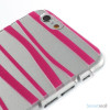 Cover til iPhone 6 med dekorative irregulaere striber - Rose3