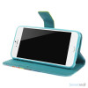 Dekorativ pung til iPhone 6, laeder med motiver i oliemaling - Starry Sky3
