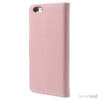 Eksklusiv pung til iPhone 6 i aegte laeder med indbygget stand-funktion - Pink2