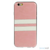 Elegant bag-cover til iPhone 6 i laeder og TPU-plast - Pink2