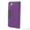 Elegant magnetisk flipcover til iPhone 5 og 5s - Lilla2