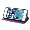 Elegant magnetisk flipcover til iPhone 5 og 5s - Lilla4