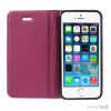 Elegant magnetisk flipcover til iPhone 5 og 5s - Rose6