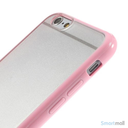 Enkelt stilfuldt cover med god beskyttelse for iPhone 6 - Pink4
