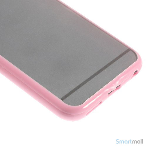 Enkelt stilfuldt cover med god beskyttelse for iPhone 6 - Pink5