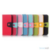 Ioejnefaldende laeder-pung til iPhone 6 med ekstra lommer - Hvid - Pink5