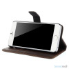 Klassisk laederpung til iPhone 6 med plads til tre kreditkort - Kaffe4