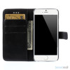 Klassisk laederpung til iPhone 6 med plads til tre kreditkort - Sort6