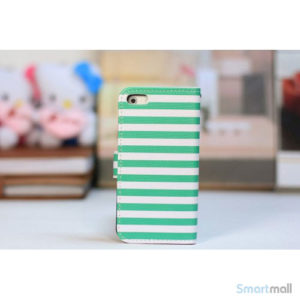 kombineret-laederpung-og-hardcase-for-iphone-5-5s-groen-striber-hvid2
