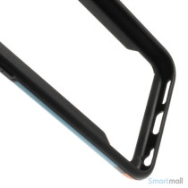Laekker bumper til iPhone 6, udfoert i hybrid-plast - Orange - Blaa6