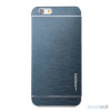 MOTOMO cover til iPhone 6 i slidstaerkt boerstet aluminium - Moerkeblaa