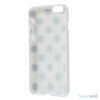 Polkaprikket cover til iPhone 6 i laekker bloed TPU-plast - Hvid - Sort4