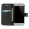 Robust iPhone 6 laederpung med kreditkortholder og lomme - Brun