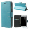 Robust iPhone 6 laederpung med kreditkortholder og lomme - Lyseblaa2