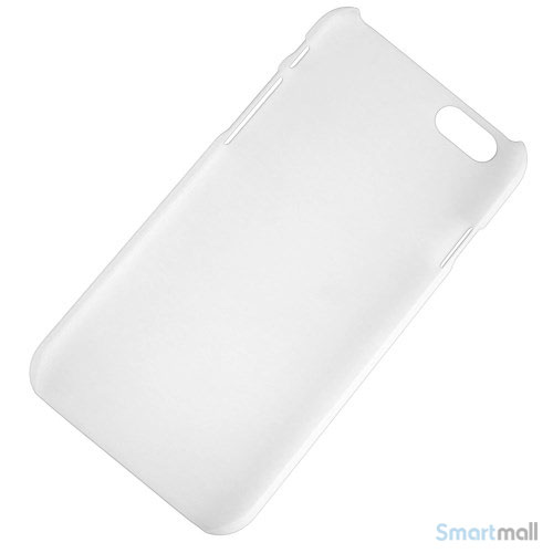 Soedt cover til iPhone 6, dekoreret med smaa cartoons - Hvid2