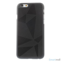 Spaendende iPhone 6 cover med dekoreret metalbagside - Trekant2