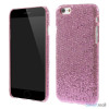 Spaendende laeder-cover til iPhone 6, med paillet-effekt - Pink