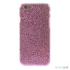 Spaendende laeder-cover til iPhone 6, med paillet-effekt - Pink2