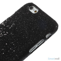 Spaendende laeder-cover til iPhone 6, med paillet-effekt - Sort3