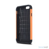 Staerkt hybrid-cover til iPhone 6 med dobbelt-beskyttelse - Orange2