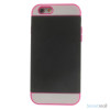 To-farvet iPhone 6 cover med indbygget kortholder - Rose -Sort2