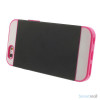 To-farvet iPhone 6 cover med indbygget kortholder - Rose -Sort3