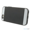 To-farvet iPhone 6 cover med indbygget kortholder - Sort3