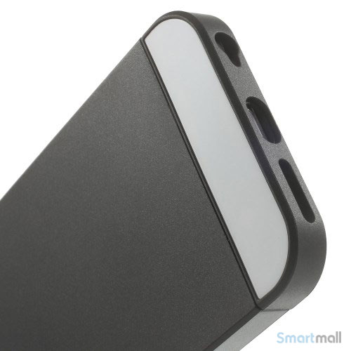 To-farvet iPhone 6 cover med indbygget kortholder - Sort4