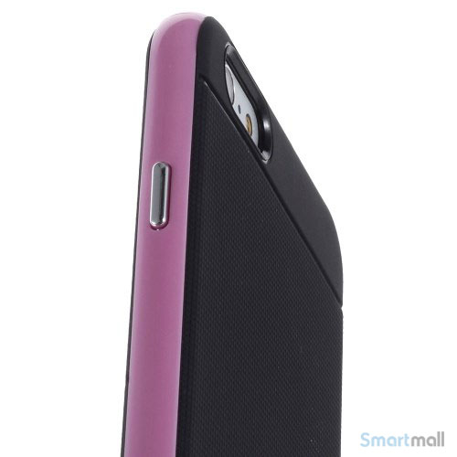 Todelt cover til iPhone 6 med ekstra beskyttelse - Pink5