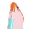 Tre-farvet cover til iPhone 6, med spaendende detaljer - Pink4