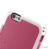 Tre-farvet cover til iPhone 6, med spaendende detaljer - Rose4