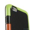 Tre-farvet cover til iPhone 6, med spaendende detaljer - Sort4