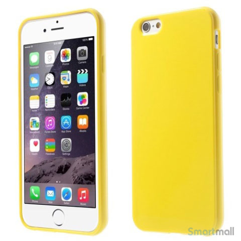 ensfarvet-cover-med-glossy-effekt-til-iphone-6-og-6-gul