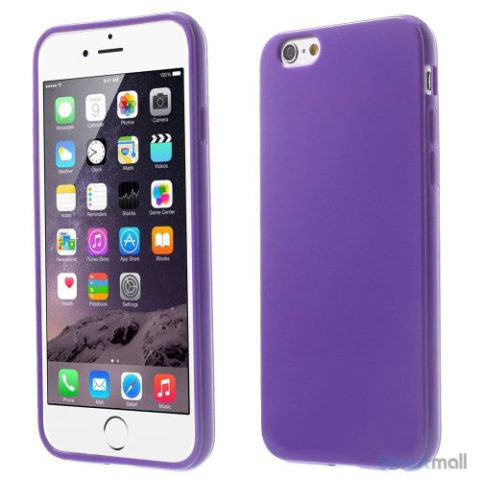 ensfarvet-cover-med-glossy-effekt-til-iphone-6-og-6-morklilla