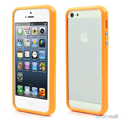 praecisions-stoebt-bumper-i-hybridplast-til-iphone-5-og-5s-orange