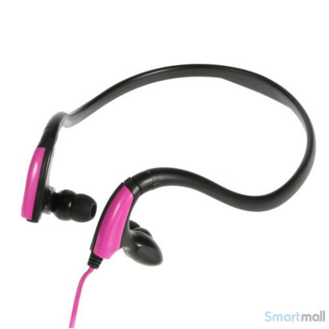 KIMMAR In-ear sports høretelefoner, vand/sved resistent – Rose