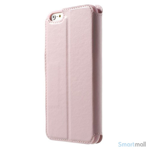 ROARKOREA laedercover mfrontvindue til iPhone 6-6S PLUS - Pink2