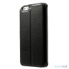 ROARKOREA laedercover mfrontvindue til iPhone 6-6S PLUS - Sort2