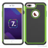 Apple iPhone 7 Plus silikone + hybrid cover - Grøn